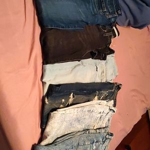 Gap and American Eagle Jeans